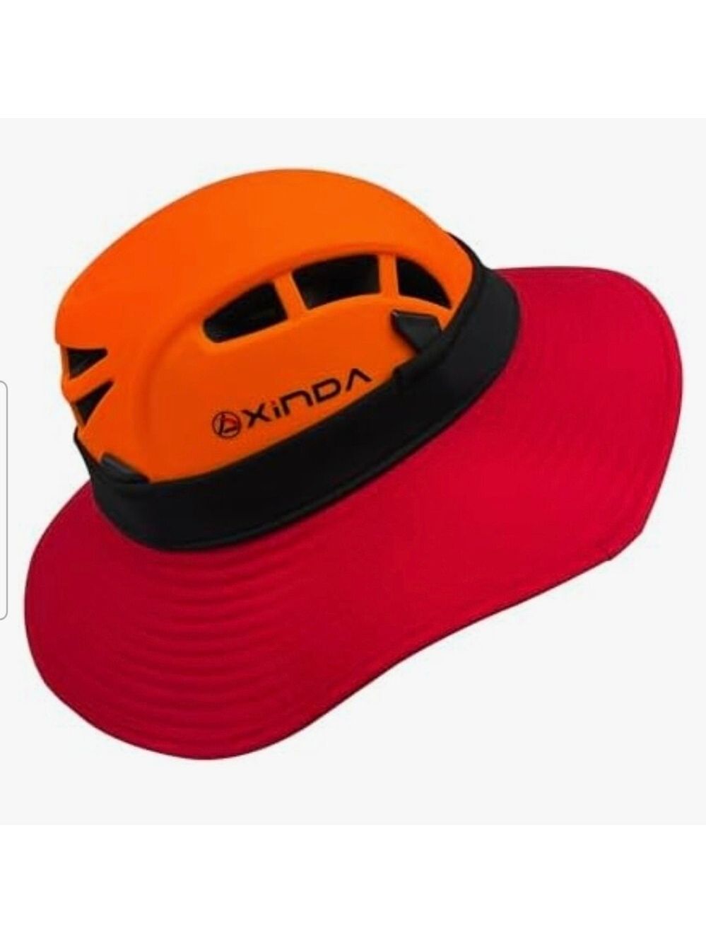 Climbing Helmet Sunshade Safety Sun Protection Work, Weiking The Rescue Team Red